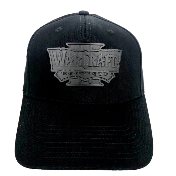 COPY - Warcraft 3 Truckers Hat Snap Back Reforged Official Blizzard Cap Black L… - Picture 1 of 6